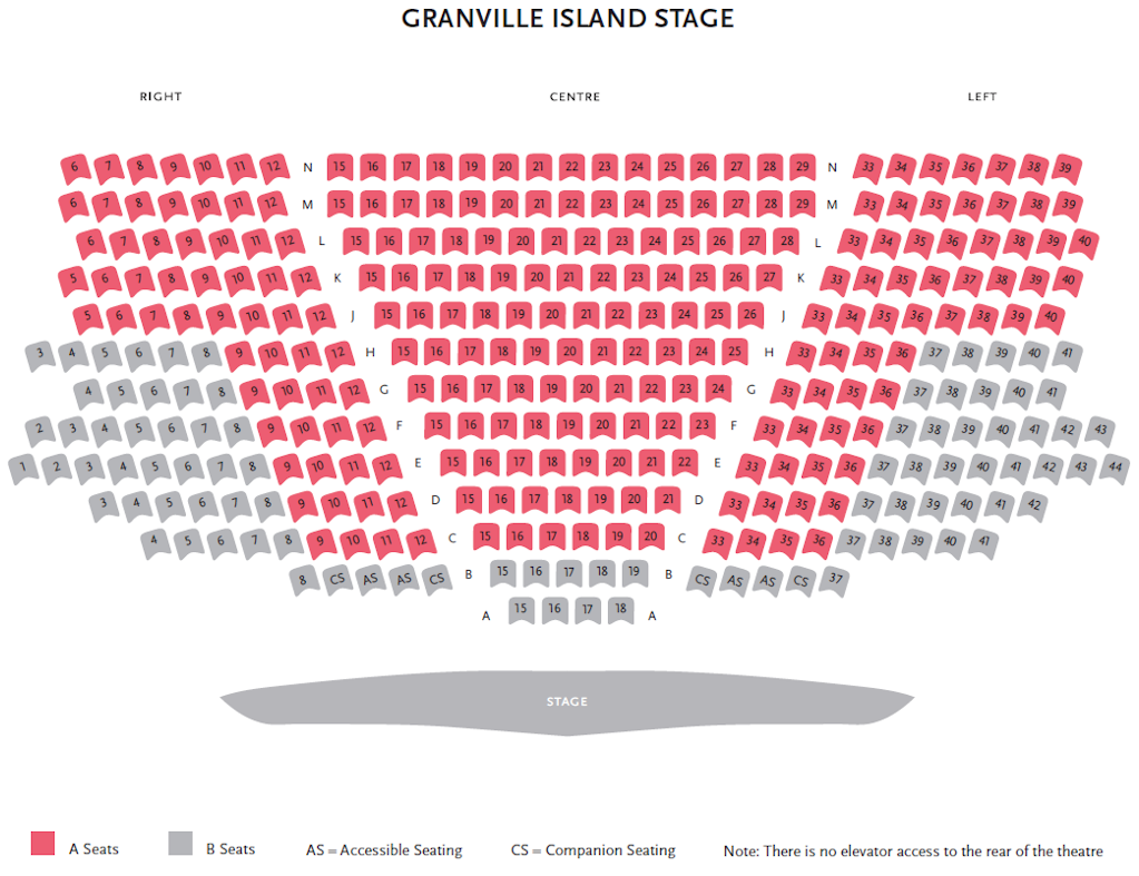 Stanley Theatre Seating Chart Vancouver Bc