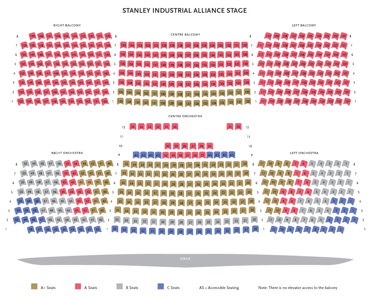 Stanley Seating Map