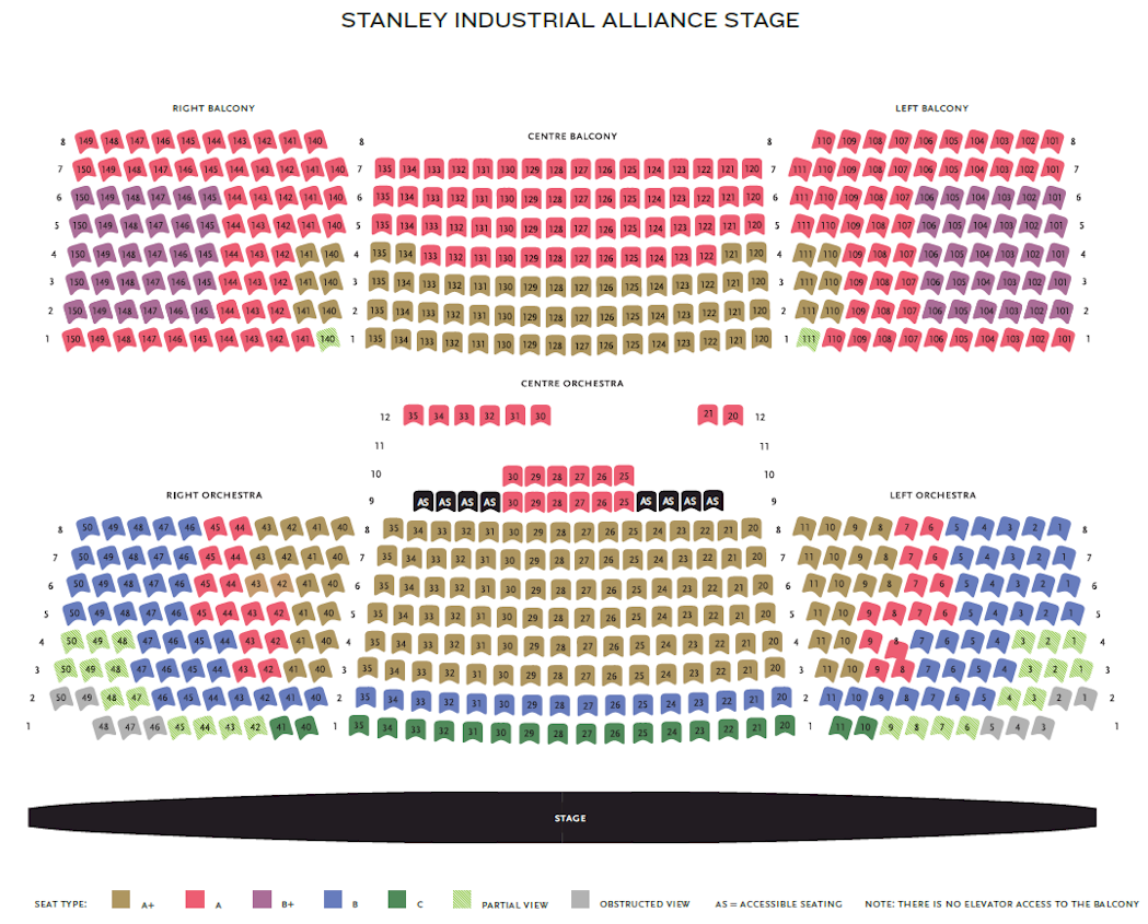 Matilda The Musical Seating Chart