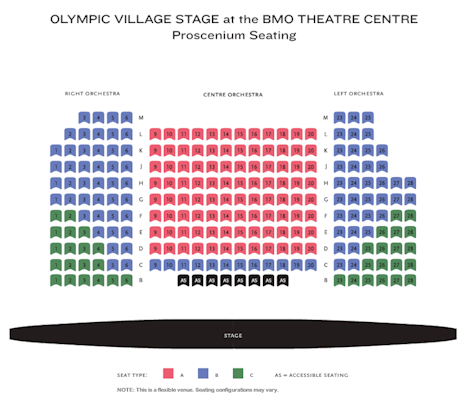 Olympic Village Stage Zone Map