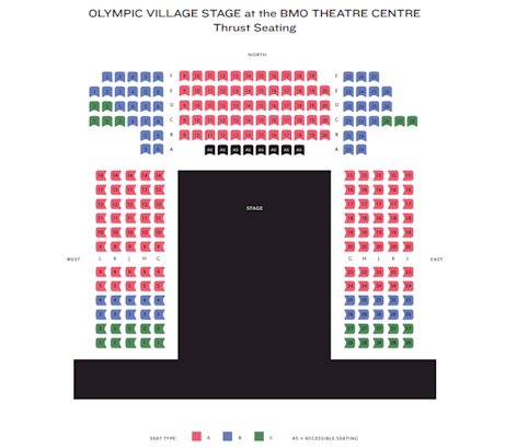 Olympic Village Stage Zone Map