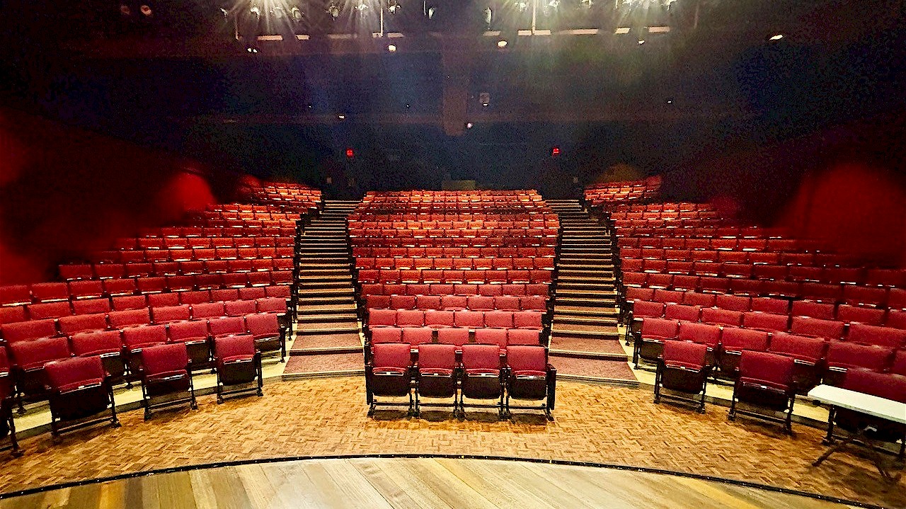 seats from the stage